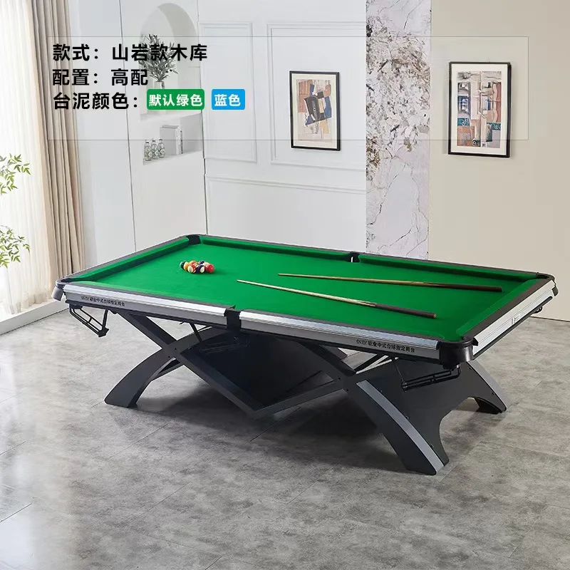 Table Tennis Live - TAOビリヤード台 標準 大人用 家庭用 アメリカンブラック 8ビリヤード台