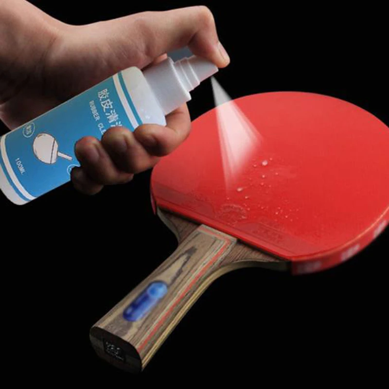 Table Tennis Logo - プロのゴム洗浄剤,卓球ラケット,老化防止,高品質,100ml