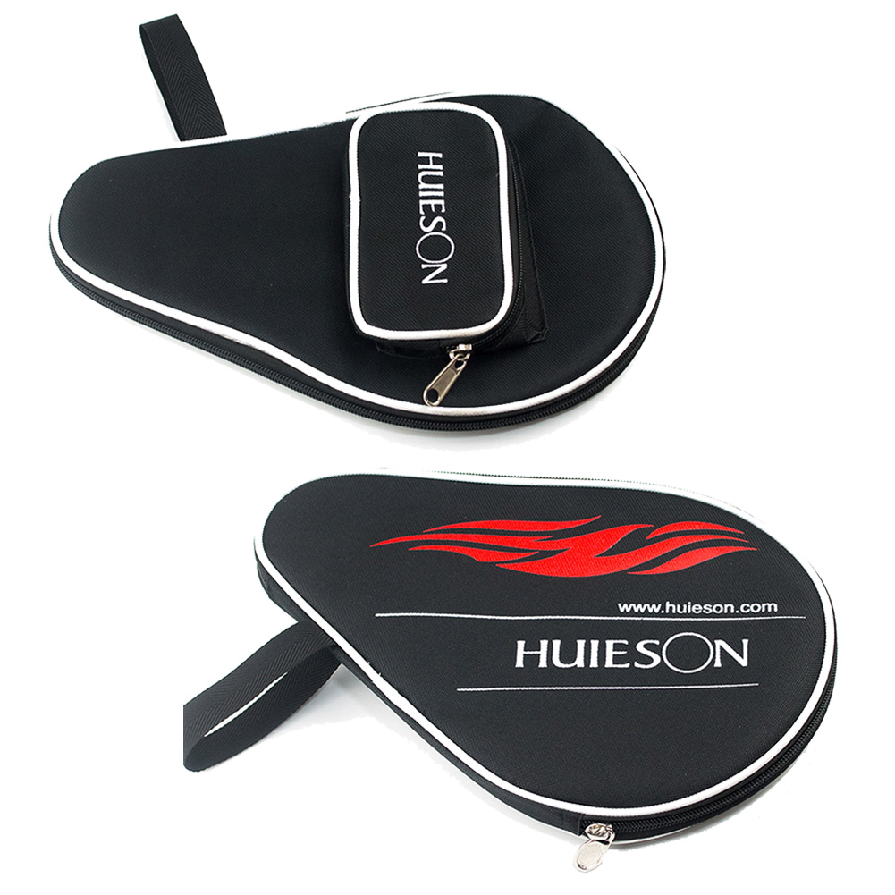 Table Tennis Umpire - 卓球ラケット,オックスフォード生地,スポンジホルダー,ブレードパドルボール用ケース,収納,黒,青,1個,30x20cm