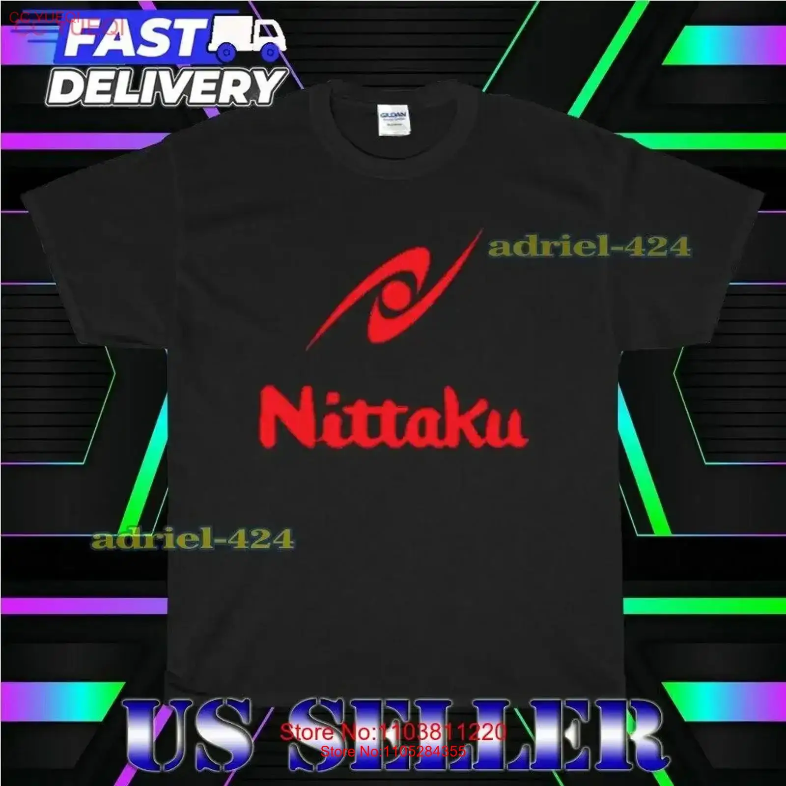 Table Tennis Logo - 新しいシャツ ニッタク卓球ロゴ Tシャツ 面白いアメリカン ユニセックス サイズ
