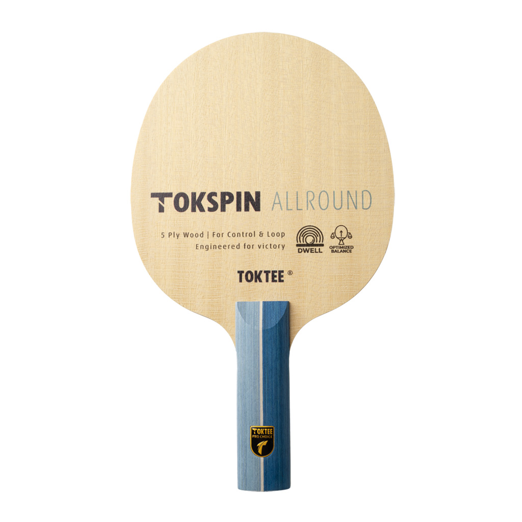 Table Tennis Logo - TOKSPIN ALLROUND 卓球ブレードラケット TOKTEE 5 層木材軽量コントロールループピンポンバットパドル