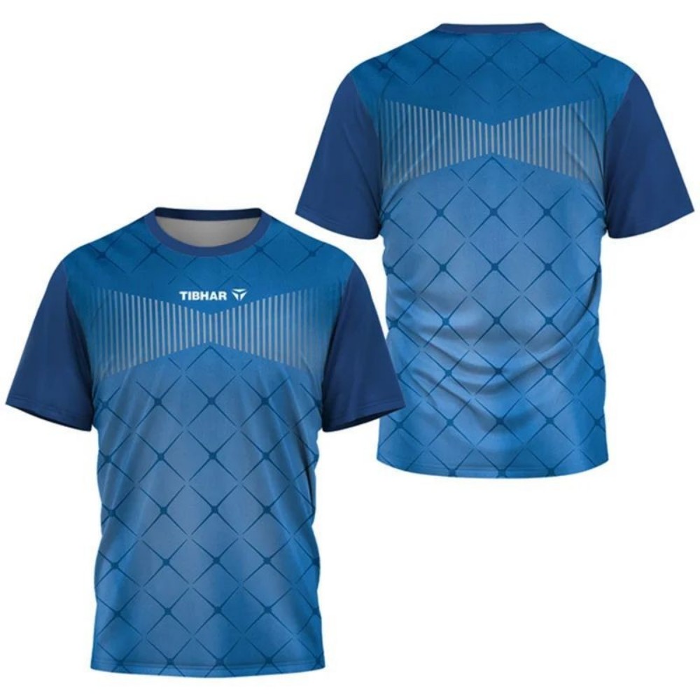 Table Tennis Jersey Butterfly - メンズアウトドアスポーツ卓球半袖トップス軽量通気性速乾性メンズテニスTシャツ新しいファッショナブルな