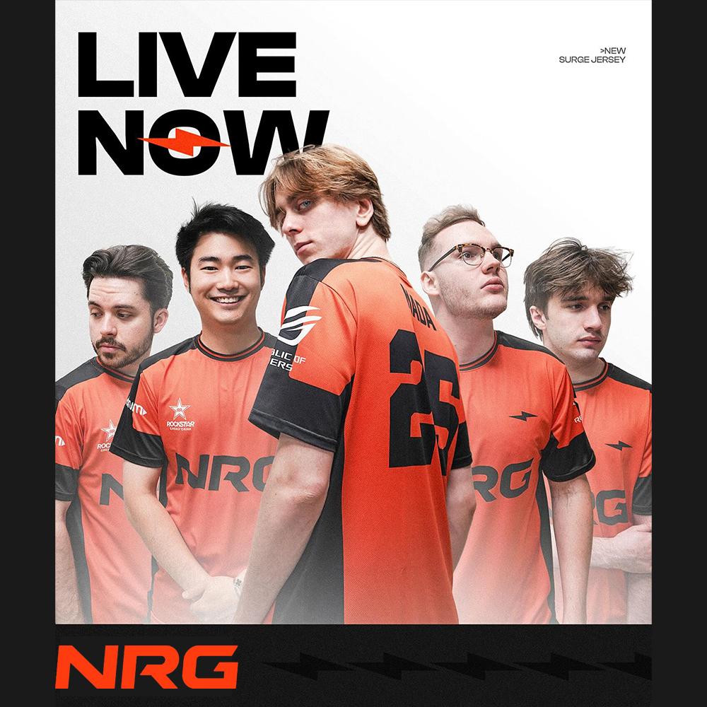 Table Tennis Champion - 2025 NRG Esports サージ ジャージ ヴァロラント