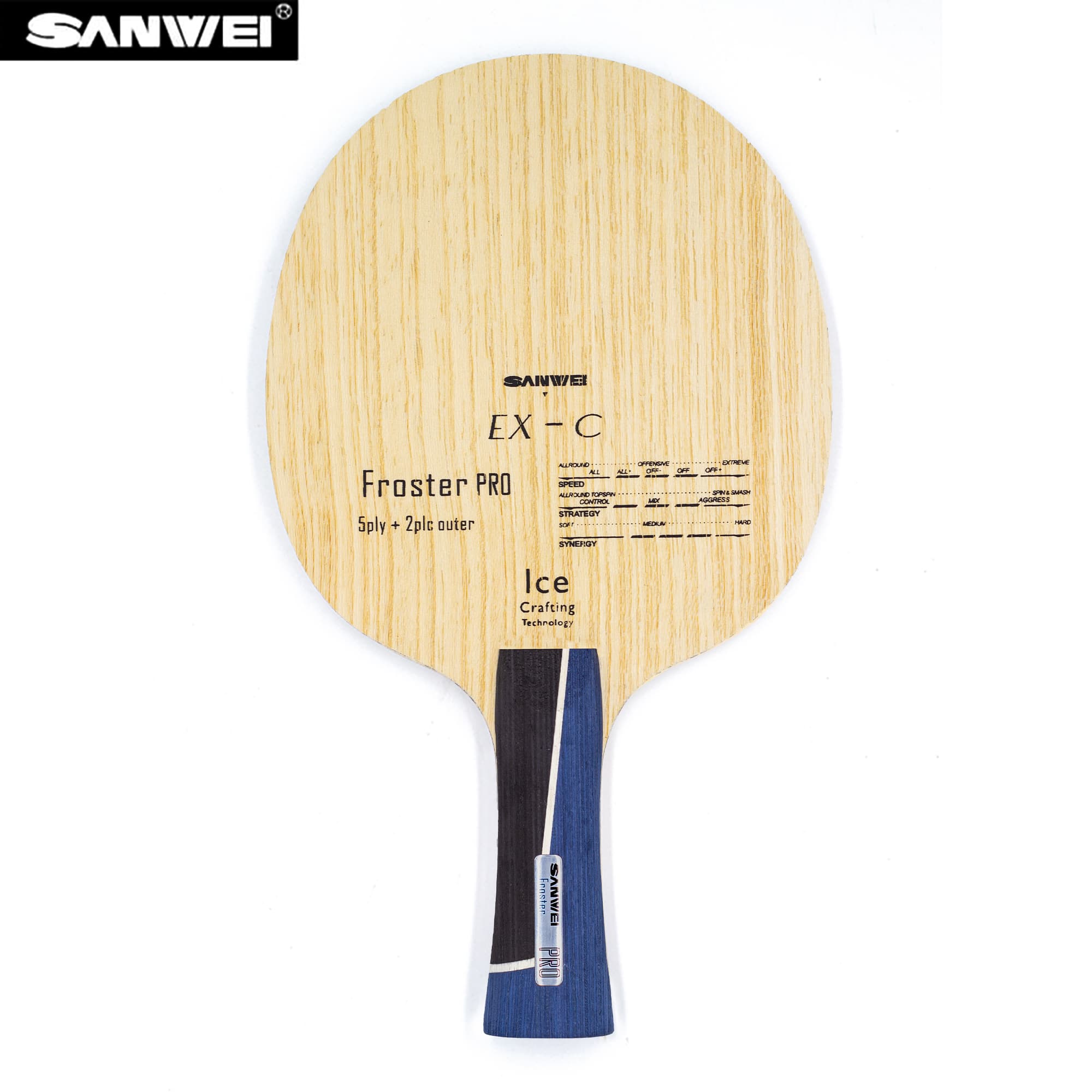 Table Tennis Pro - 三威 ALC 卓球ラケット フロスター プロ