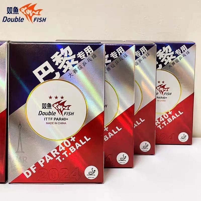Table Tennis Tournament - オリジナルダブルフィッシュ DF PAR40 + 卓球ボール 3