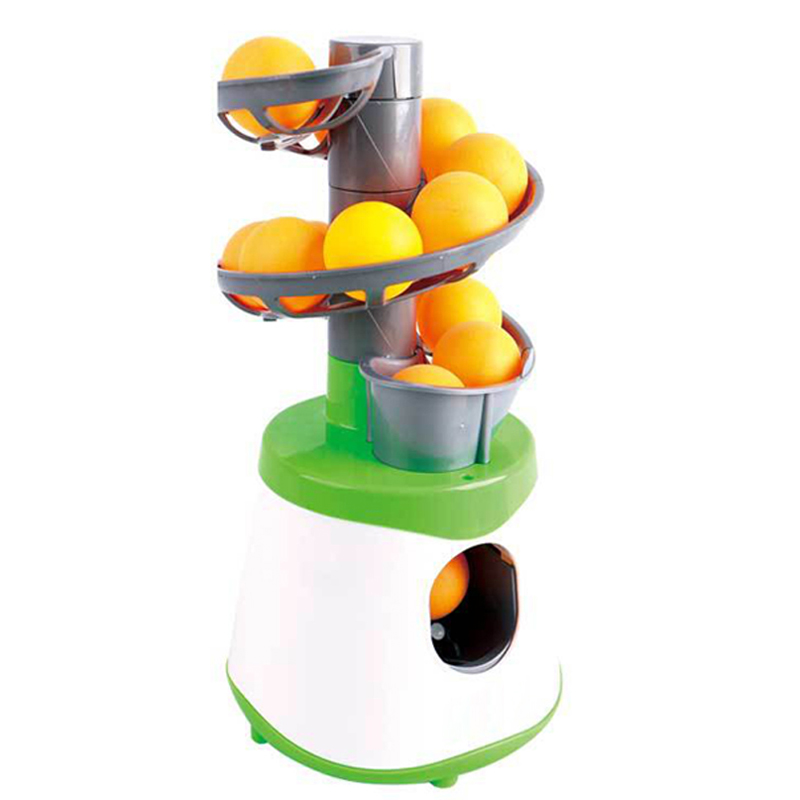 Table Tennis Umpire - 4 * 単三電池ミニ卓球ロボットサービスピッチングマシントレーナー大人子供スポーツゲームギフトラケットスポーツ 40+ ピンポンボール