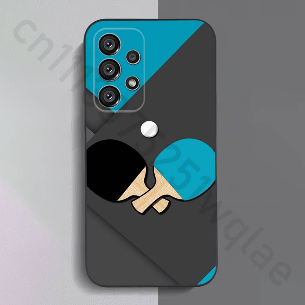 卓球ラケットピンポン電話ケースサムスン S9、S10、S20 - Table Tennis Logo のレビューと価格