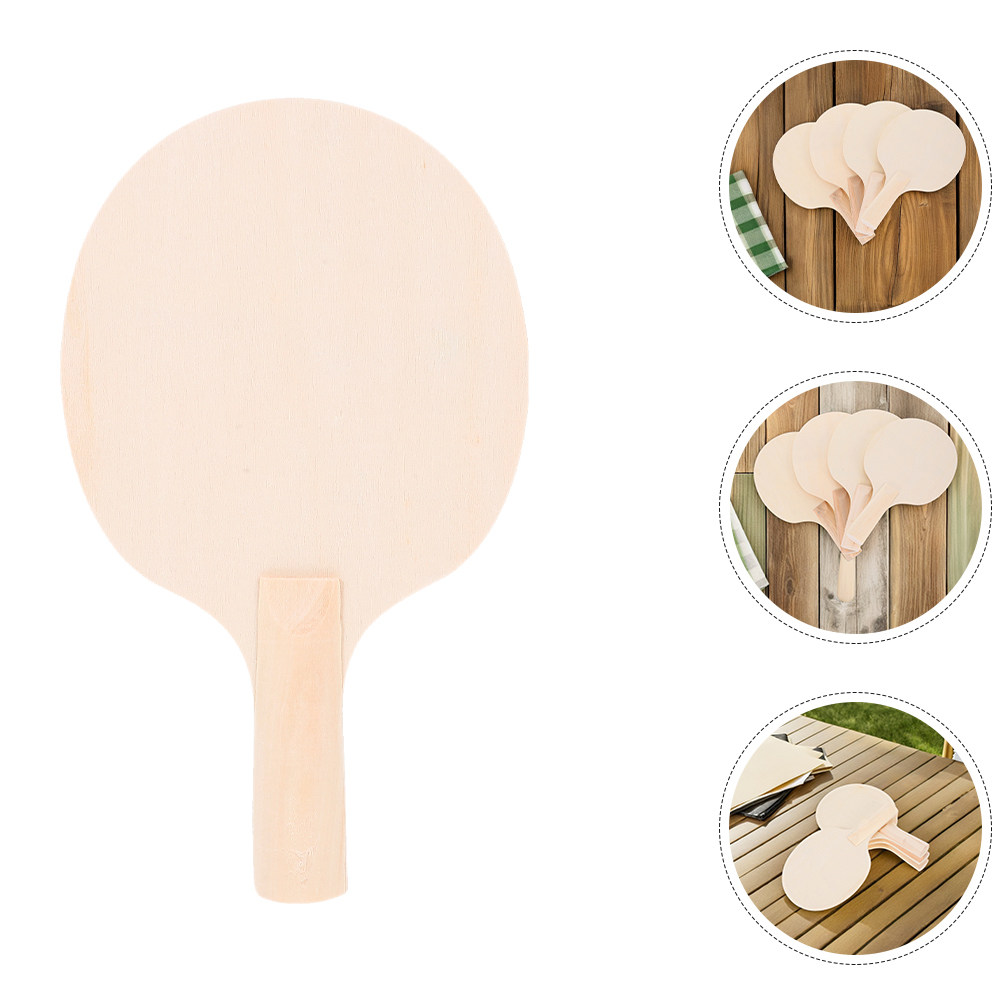 4 ペア卓球パドルブランク DIY 未完成木製ラケットベース - Table Tennis Racket のレビューと価格