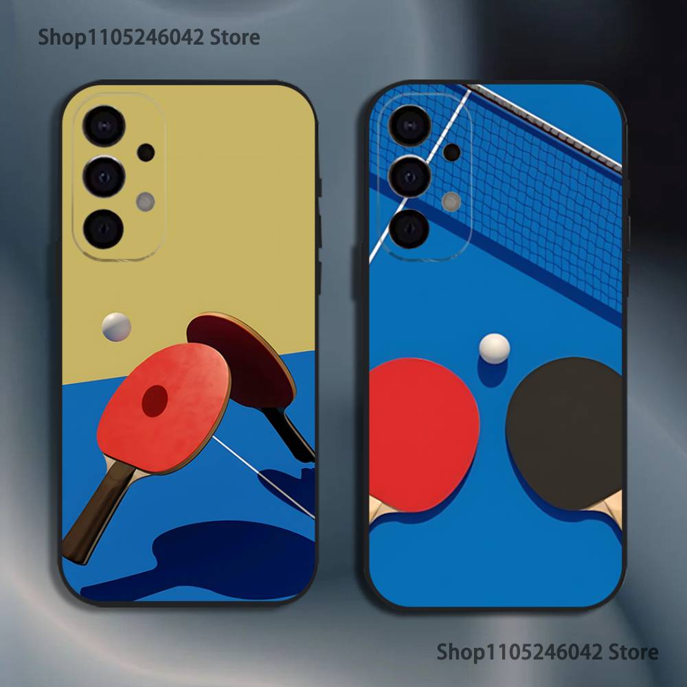 卓球ラケットピンポン耐衝撃電話ケース サムスンS25、S24 - Table Tennis Animation のレビューと価格