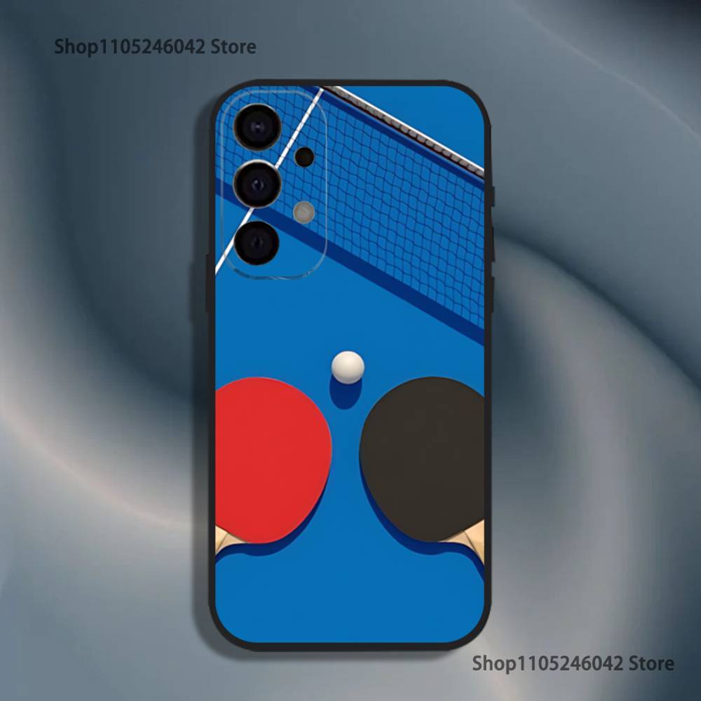 卓球ラケットピンポン耐衝撃電話ケース サムスンS25、S24 - Table Tennis Animation のレビューと価格