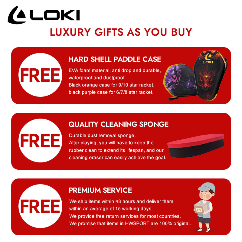 LOKI DRAGON 10 スター卓球ラケットプロフェッシ - Table Tennis Zhang Jike のレビューと価格