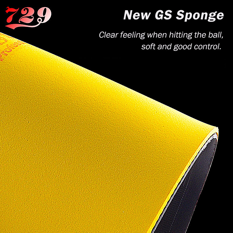 729 フレンドシップ GS トレーニング卓球ラバー RIT - Table Tennis Spin のレビューと価格