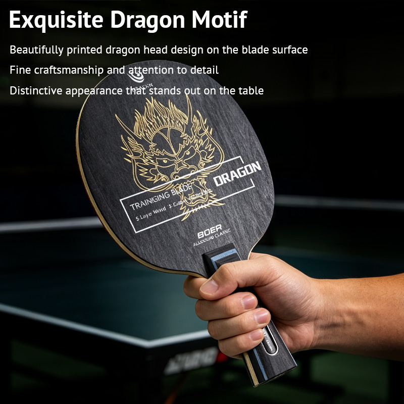 BOER DRAGON 卓球ブレード 5ウッド2カーボン ピ - Table Tennis Viscaria のレビューと価格