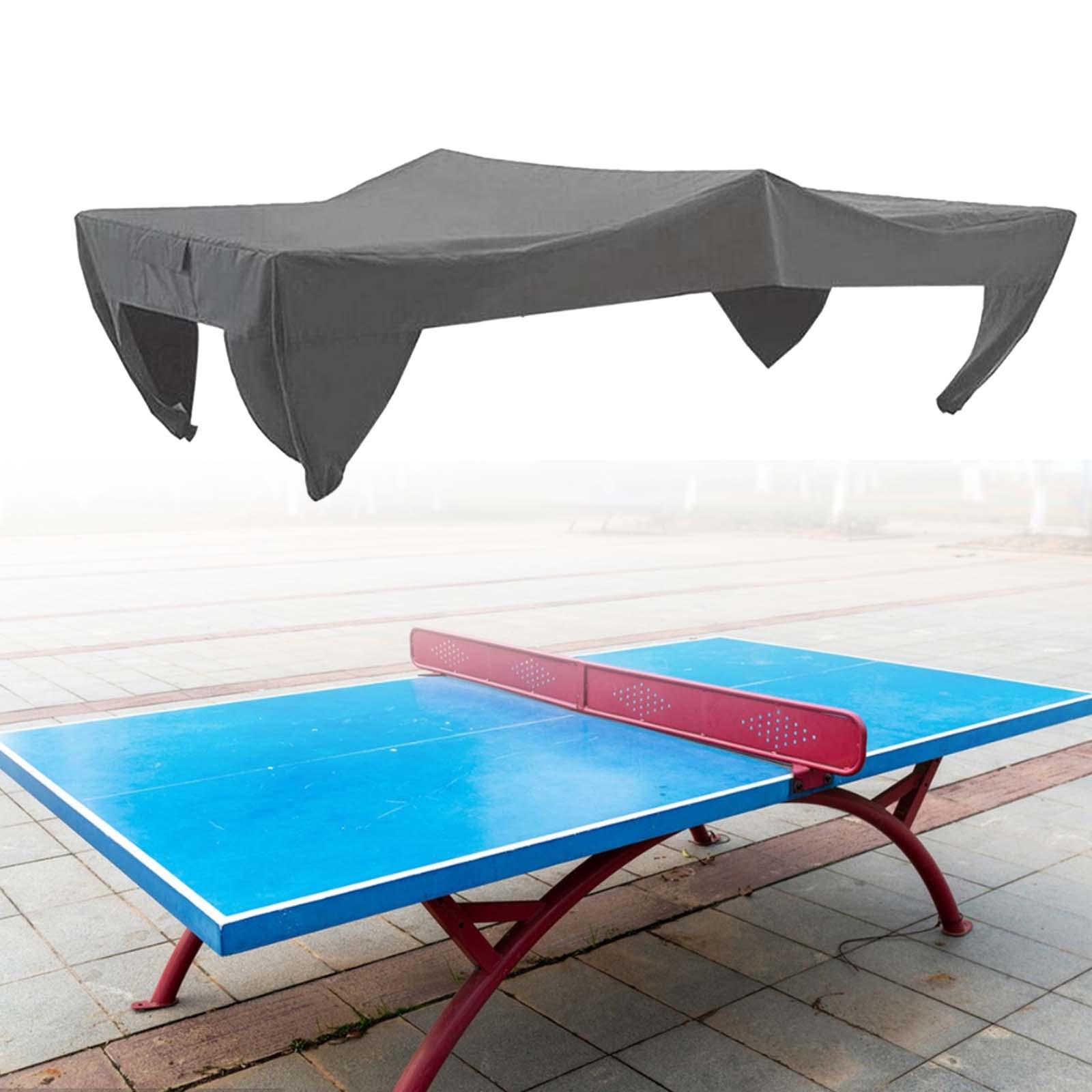 ピンポンテーブルカバー ピンポンテーブルクロスカバー 防風防 - Table Tennis Viscaria のレビューと価格