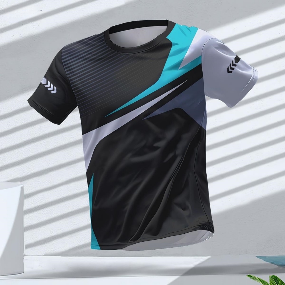 夏のメンズ Tシャツランニングフィットネススポーツ男性半袖  - Table Tennis Jersey Butterfly のレビューと価格