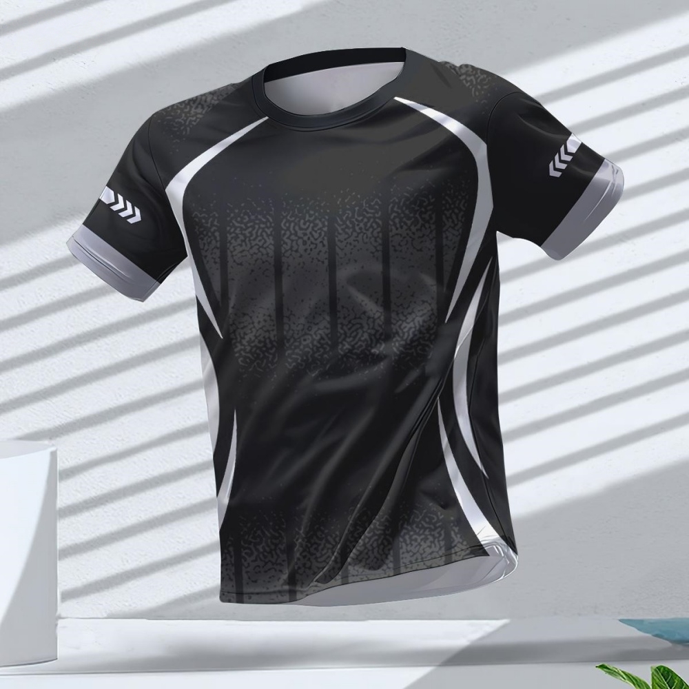 夏のメンズ Tシャツランニングフィットネススポーツ男性半袖  - Table Tennis Jersey Butterfly のレビューと価格