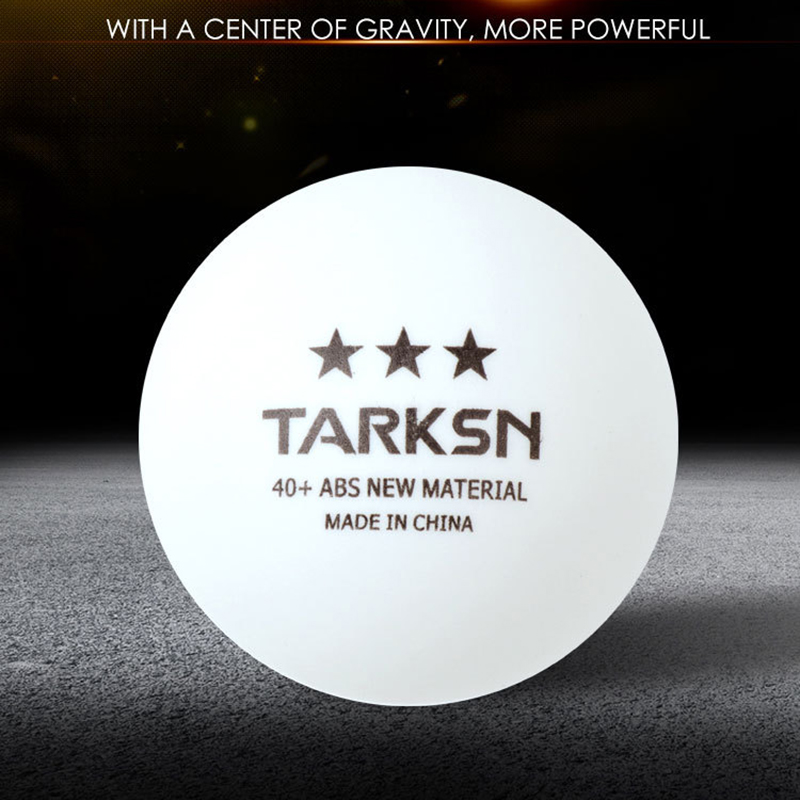 Tarksn 3 スターテーブルテニスボール 40+ 新しい - Table Tennis Tournament のレビューと価格