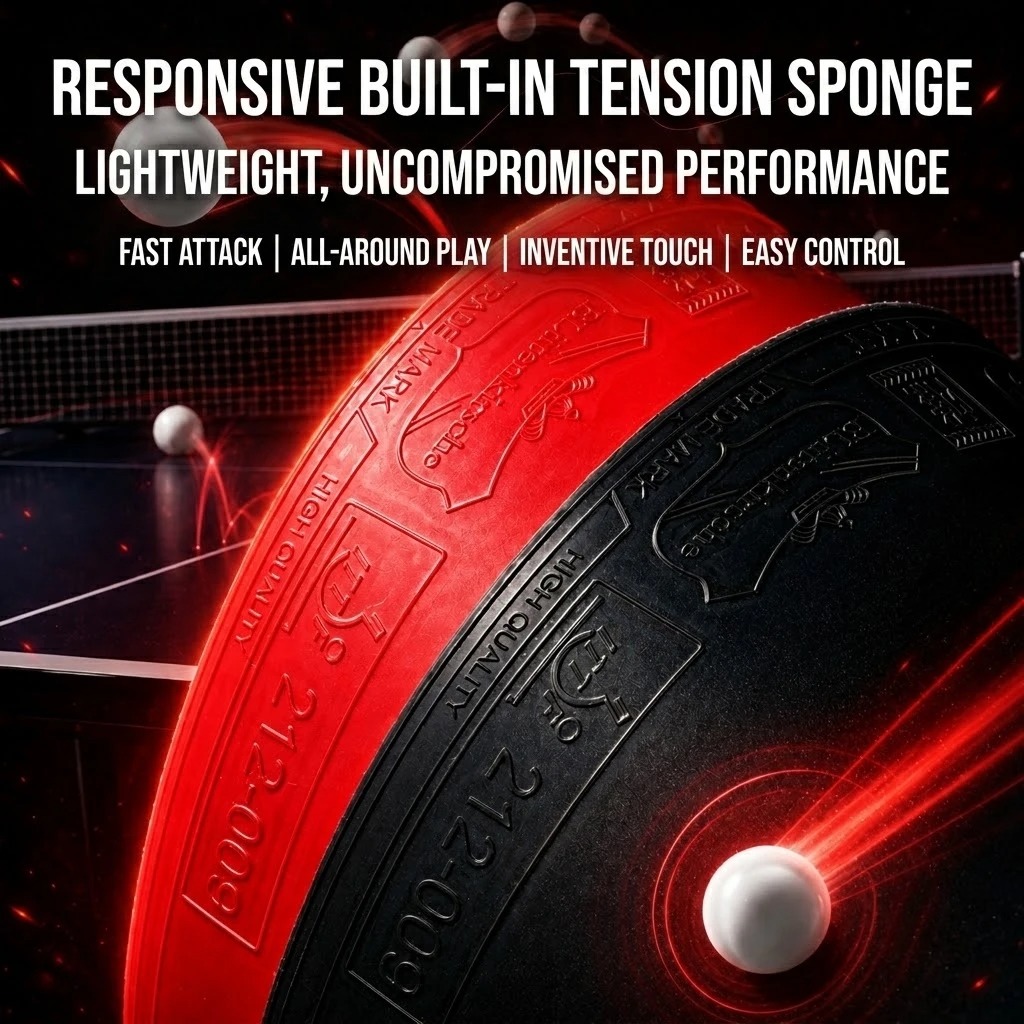 Kokutaku 卓球ラケットラバー ゴールド 730 軽量 - Table Tennis Machine のレビューと価格