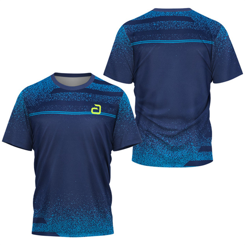 男性卓球 Tシャツアンダーカーレントパターンメンズサマーテニ - Table Tennis Jersey Butterfly のレビューと価格
