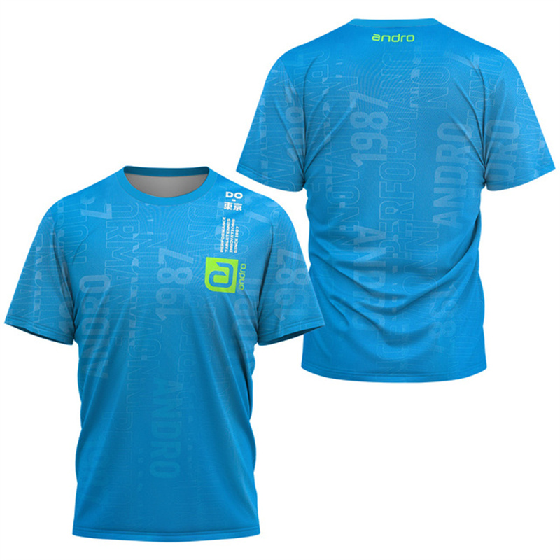 男性卓球 Tシャツアンダーカーレントパターンメンズサマーテニ - Table Tennis Jersey Butterfly のレビューと価格