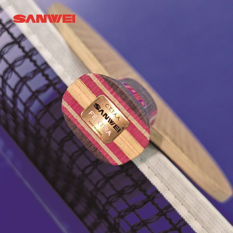 新しいSANWEI FEXTRA 7卓球ブレード7枚合板リム - Table Tennis Racket のレビューと価格
