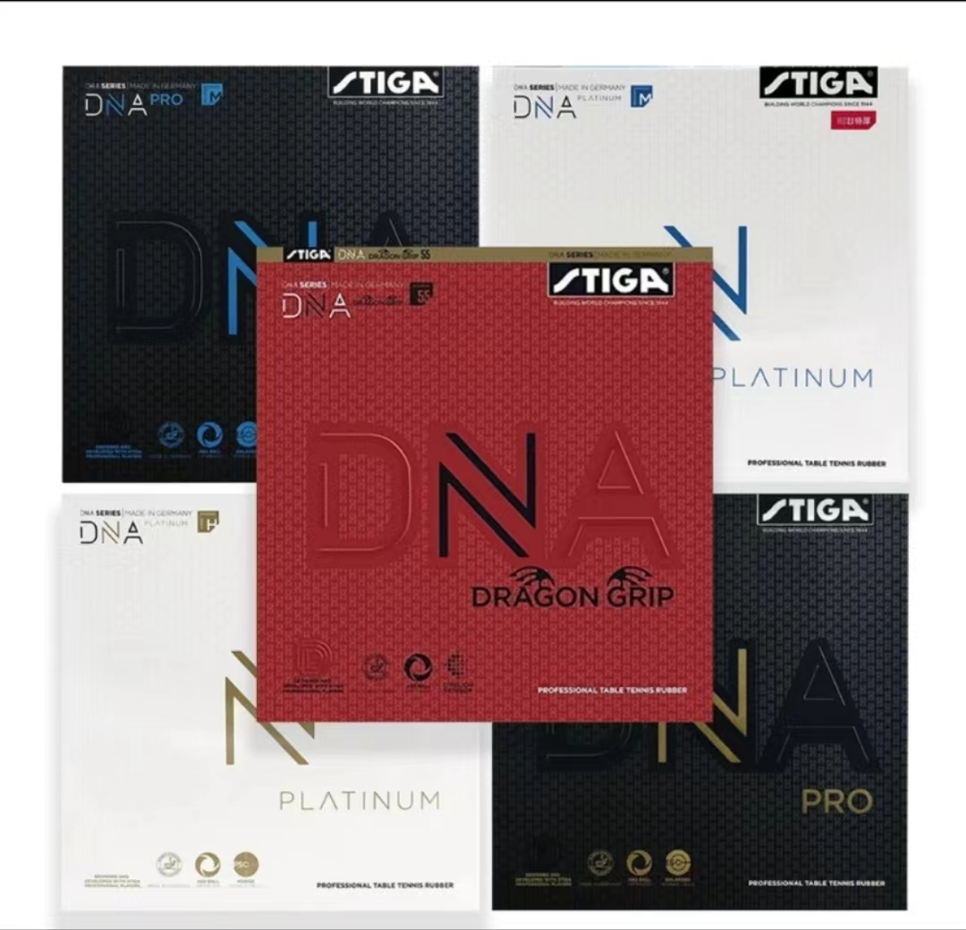 STIGA DNA レッドドラゴン卓球ラバー高弾性ケーキスポ - Table Tennis Pro のレビューと価格