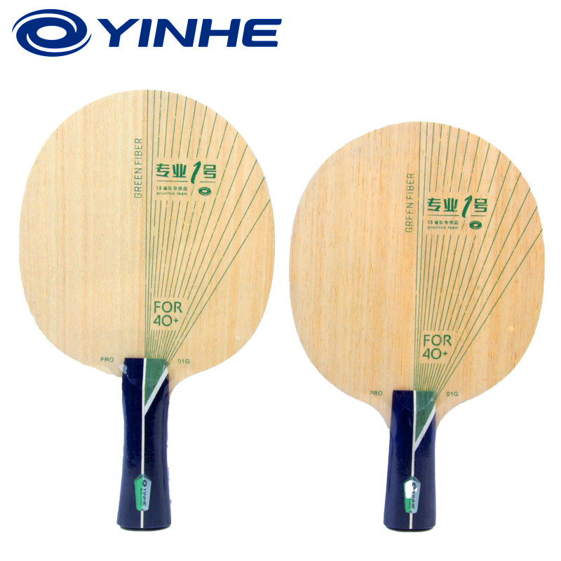 YINHE PRO-01G 卓球ブレード 5+2 外側グリー - Table Tennis Pro のレビューと価格