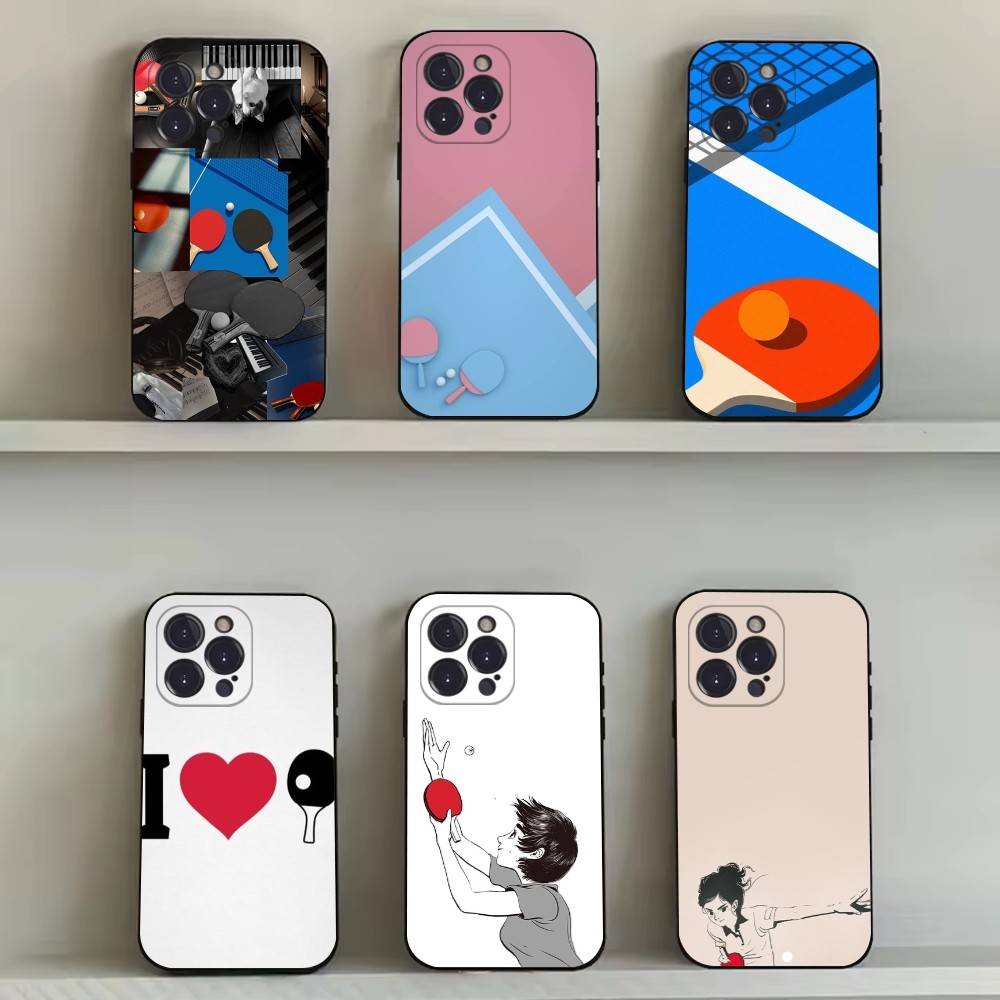 卓球ラケット ピンポン iPhoneケース iPhone 1 - Table Tennis Animation のレビューと価格