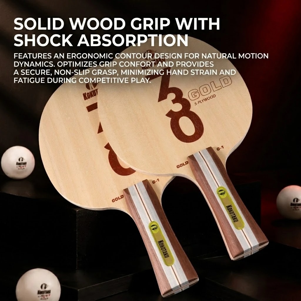 コクタク卓球ブレードFL 730 G1 5層木材/G2 5層 - Table Tennis Racket のレビューと価格