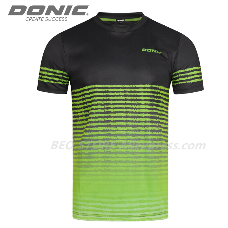 Donic-トレーニング用のtシャツ,ドラゴンスタイル,汗を - Table Tennis Jersey Butterfly のレビューと価格