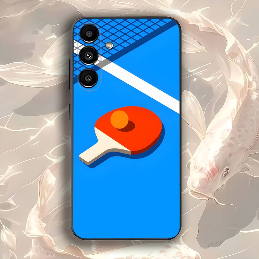卓球ラケットピンポン電話ケースサムスンギャラクシー A73、 - Table Tennis Logo のレビューと価格