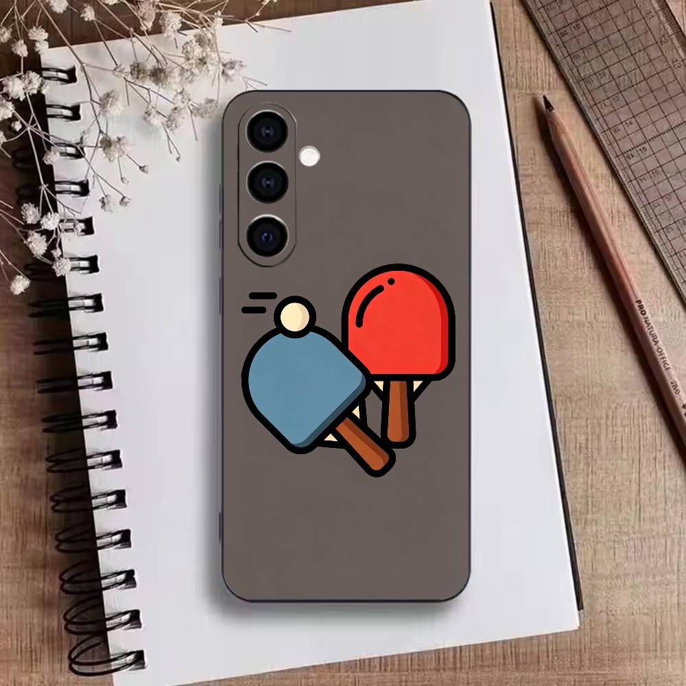 新しい卓球漫画電話ケースサムスンギャラクシー A73、A72 - Table Tennis Animation のレビューと価格
