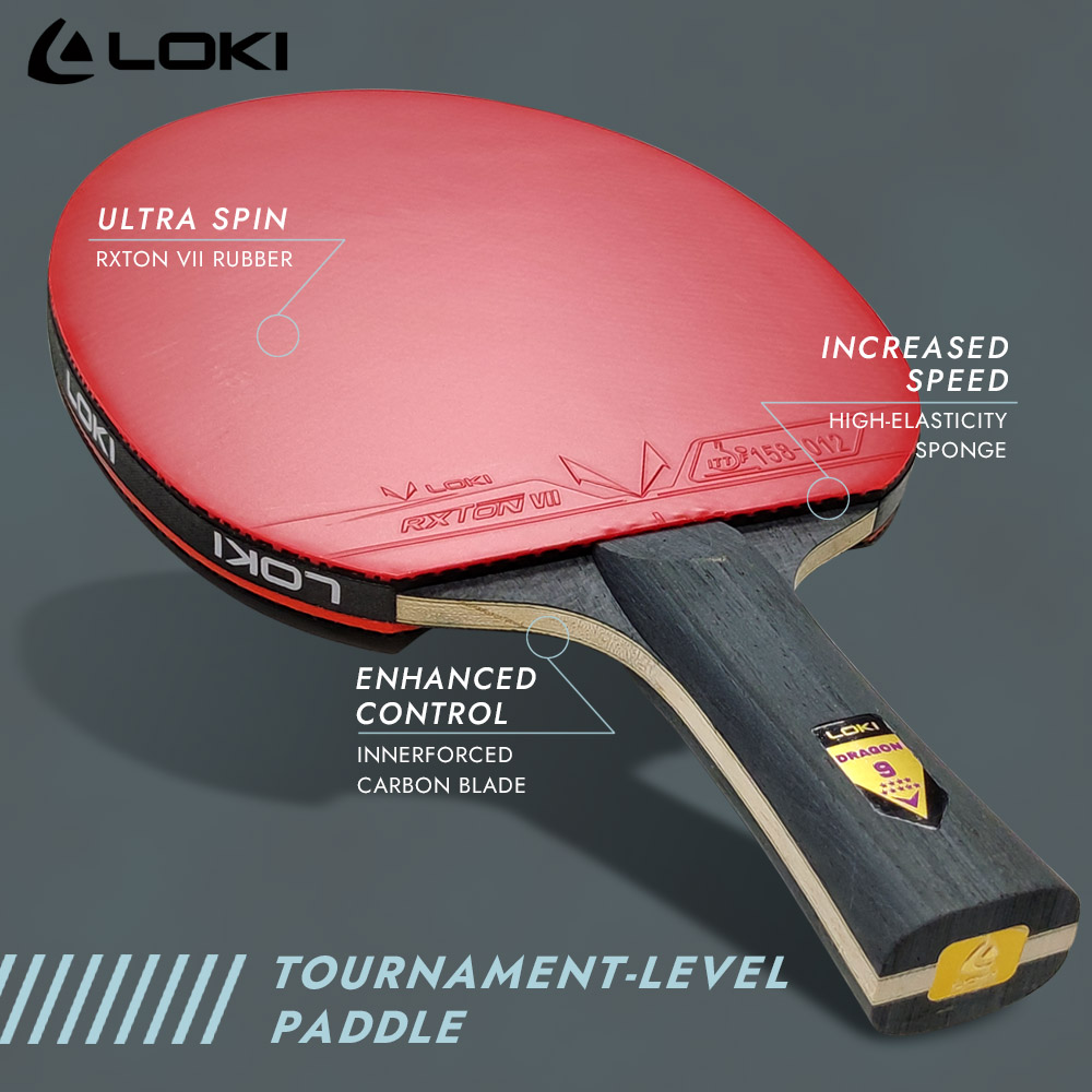 LOKI 9 スター卓球ラケット真新しいプロフェッショナルピ - Table Tennis Zhang Jike のレビューと価格