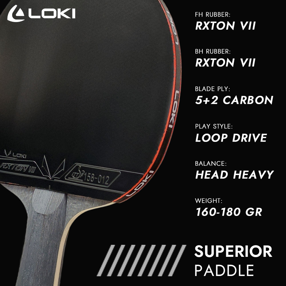 LOKI 9 スター卓球ラケット真新しいプロフェッショナルピ - Table Tennis Zhang Jike のレビューと価格