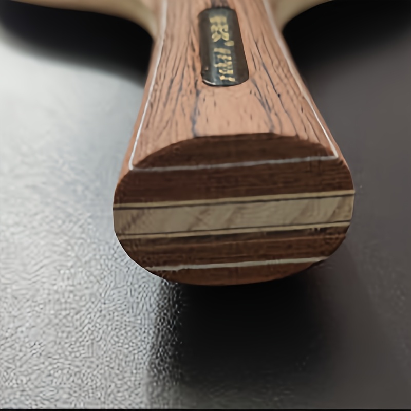 黒檀製卓球ラケットブレード、高速攻撃設計、5ウッド+2カーボ - Table Tennis Racket のレビューと価格