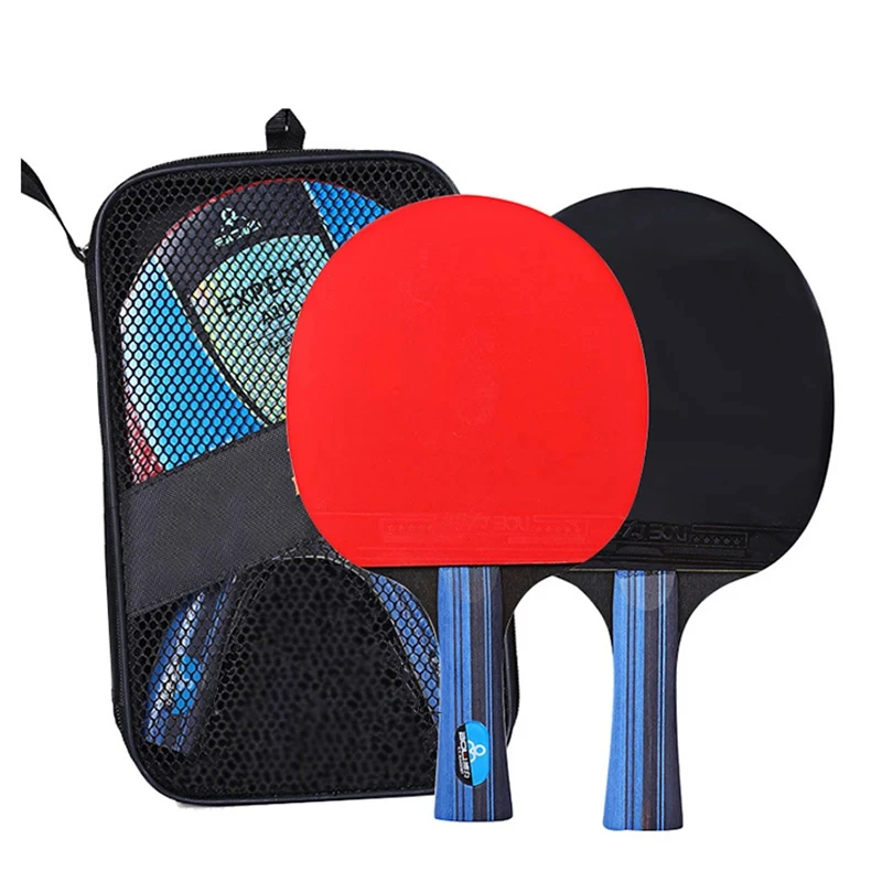 卓球ラケットセット,5つ星,6つ星,2ピース,プロのゴム製ピ - Table Tennis Tournament のレビューと価格