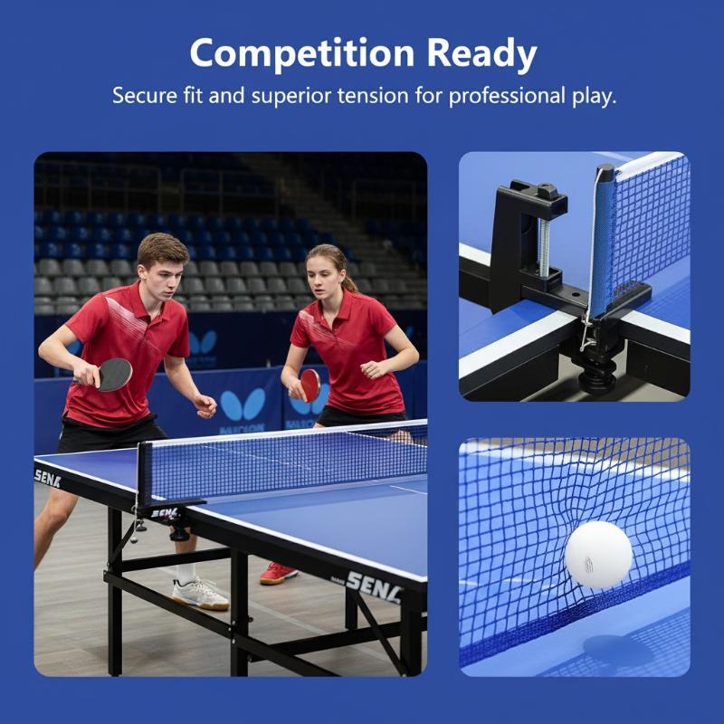 プロフェッショナル卓球ネット 高弾性ピンポン交換用ネット ト - Table Tennis Tournament のレビューと価格