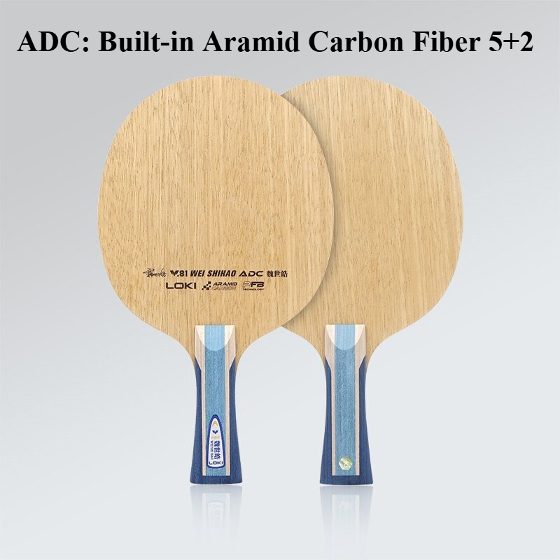 LOKI W81 シリーズ ADC SADC 卓球ブレード内 - Table Tennis Racket のレビューと価格