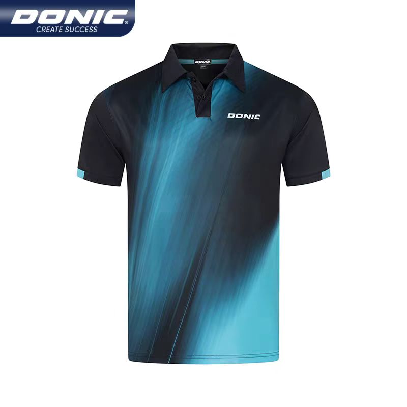 DONIC 卓球シャツ ラウンドネック 半袖 卓球服 速乾性 - Table Tennis Zhang Jike のレビューと価格