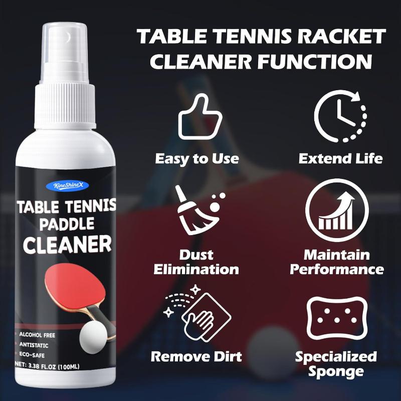 卓球パドルクリーニングスプレー 速乾性 粘着性回復 微粉塵除 - Table Tennis Tournament のレビューと価格