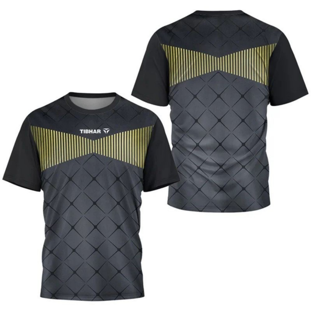 メンズアウトドアスポーツ卓球半袖トップス軽量通気性速乾性メン - Table Tennis Jersey Butterfly のレビューと価格