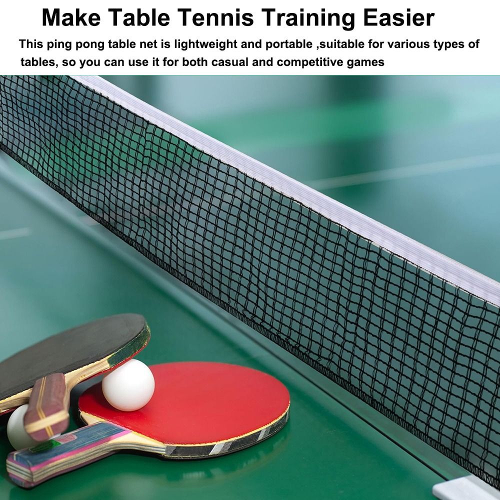 格納式卓球ネットキット、グリッド、プラスチック、丈夫、メッシ - Table Tennis Machine のレビューと価格