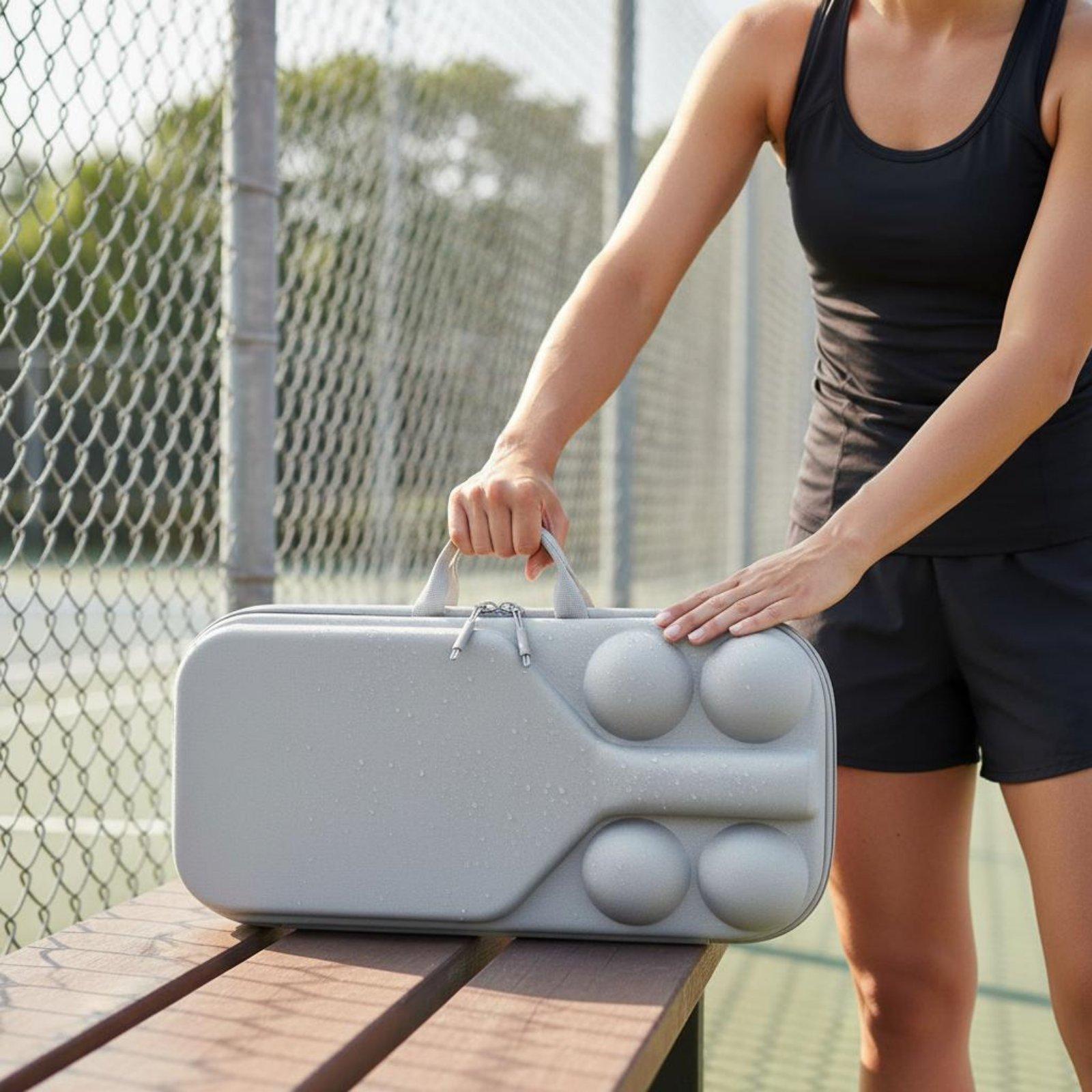 防水収納ケース 耐久性のあるラケットバッグ パドルカバー テ - Table Tennis Racket のレビューと価格