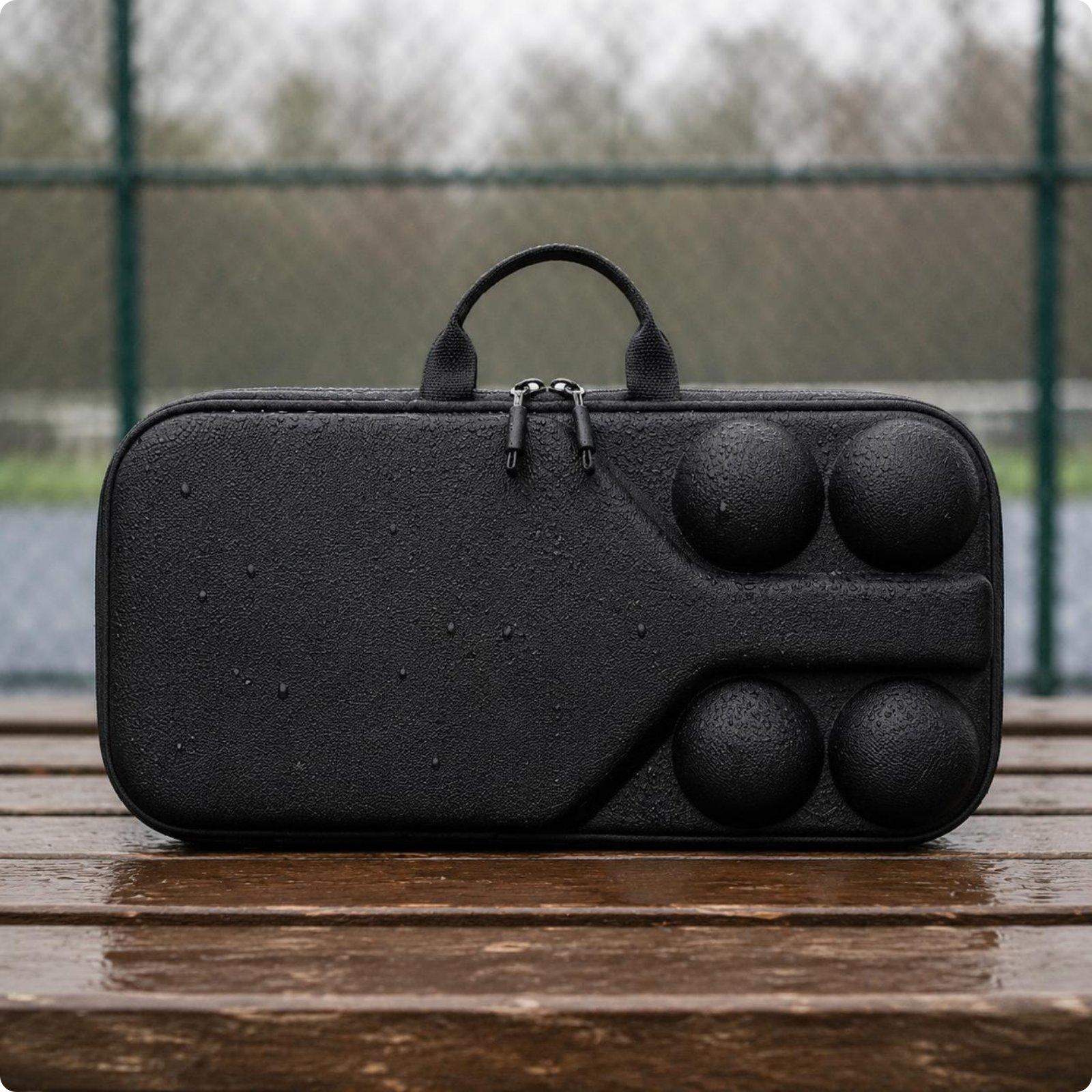 防水収納ケース 耐久性のあるラケットバッグ パドルカバー テ - Table Tennis Racket のレビューと価格