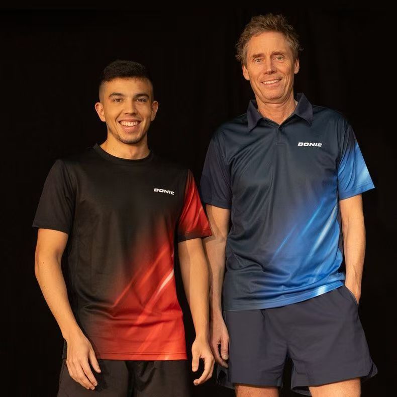 Donic 卓球ジャージ夏男性と女性の半袖 T シャツ肌に優 - Table Tennis Jersey Butterfly のレビューと価格