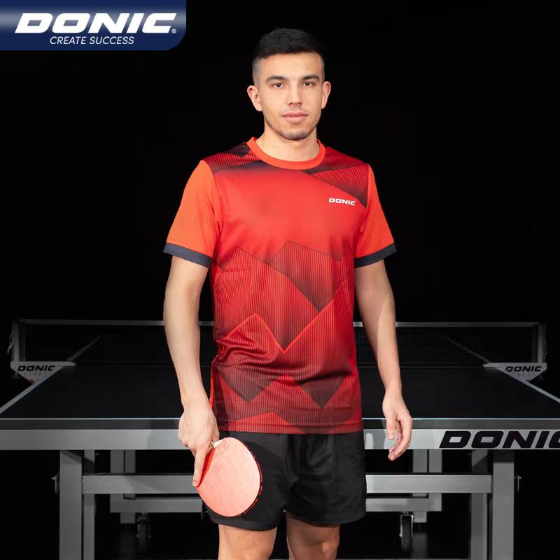 DONIC 卓球スポーツジャージ、通気性、スタイリッシュ、競 - Table Tennis Jersey Butterfly のレビューと価格