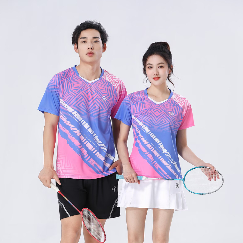 男性卓球 Tシャツ 3D グラフィックプリント速乾性ピンポン - Table Tennis Graphics のレビューと価格