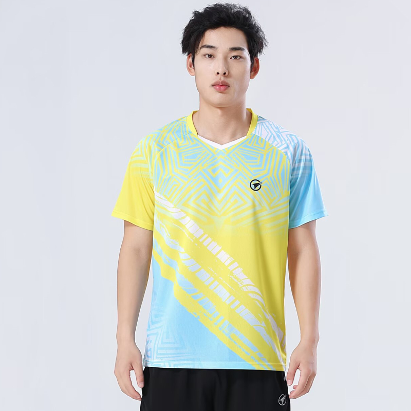 男性卓球 Tシャツ 3D グラフィックプリント速乾性ピンポン - Table Tennis Graphics のレビューと価格