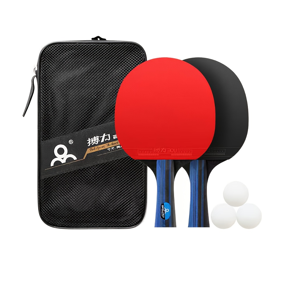 プロ仕様卓球ラケット2本、スター評価の卓球ラケット、両面ゴム - Table Tennis Zlc のレビューと価格