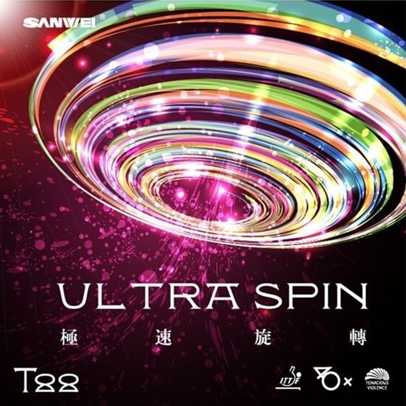 SANWEI ULTRA SPIN 40+ ピップイン卓球ラ - Table Tennis Spin のレビューと価格